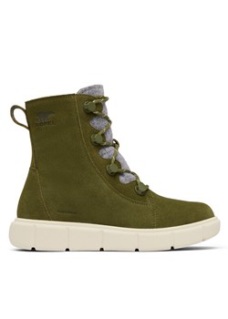 Botki Sorel Explorer™ III Joan Wp 2077951355 Zielony ze sklepu eobuwie.pl w kategorii Botki - zdjęcie 182084673