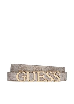 Pasek Damski Guess Zamira BW9204 P5120 Écru ze sklepu eobuwie.pl w kategorii Paski damskie - zdjęcie 182084743