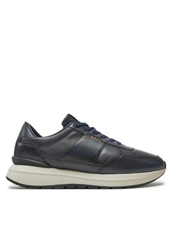 Sneakersy Boss Jace 50529502 Granatowy ze sklepu eobuwie.pl w kategorii Buty sportowe męskie - zdjęcie 182084803