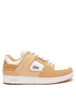 Sneakersy Lacoste Court Cage 747SFA0105 Brązowy ze sklepu eobuwie.pl w kategorii Buty sportowe damskie - zdjęcie 182085043