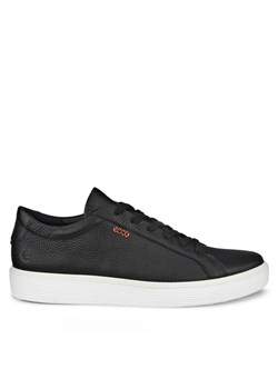 Sneakersy ECCO Soft 60 M 58240401001 Czarny ze sklepu eobuwie.pl w kategorii Trampki męskie - zdjęcie 182085050