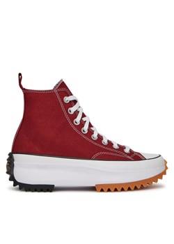 Trampki Converse Run Star Hike Platform A12598C Czerwony ze sklepu eobuwie.pl w kategorii Trampki damskie - zdjęcie 182085183