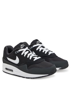 Sneakersy Nike Air Max 1 (GS) DZ3307 005 Czarny ze sklepu eobuwie.pl w kategorii Buty sportowe damskie - zdjęcie 182085242
