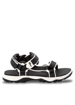 Sandały Jack Wolfskin Seven Seas 3 K 4040061 D Czarny ze sklepu eobuwie.pl w kategorii Sandały dziecięce - zdjęcie 182085360