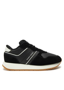 Sneakersy Tommy Jeans Tjw Eva Retro Runner EN0EN02771 Czarny - id: 0000304430510 - marki Tommy Jeans - 182085422 Sneakersy Tommy Jeans Tjw Eva Retro Runner EN0EN02771 Czarny ze sklepu eobuwie.pl w kategorii Buty sportowe damskie - zdjęcie 182085422