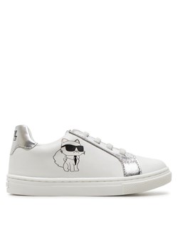 Sneakersy Karl Lagerfeld Kids Z30321 Biały - id: 0000304469541 - marki Karl Lagerfeld - 182085532 Sneakersy Karl Lagerfeld Kids Z30321 Biały ze sklepu eobuwie.pl w kategorii Buty sportowe dziecięce - zdjęcie 182085532