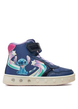 Sneakersy Geox Skylin J468WF 0ANAJ C4268 M Granatowy ze sklepu eobuwie.pl w kategorii Buty sportowe dziecięce - zdjęcie 182085541