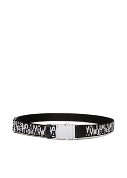 Pasek Damski Tommy Jeans Tjw Fashion Webbing 3.0 AW0AW14613 Czarny ze sklepu eobuwie.pl w kategorii Paski damskie - zdjęcie 182085572