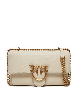 Torebka PINKO Love One Soft Mini AI 24-25 PLTT 104528 A29Q Écru ze sklepu eobuwie.pl w kategorii Listonoszki - zdjęcie 182085740