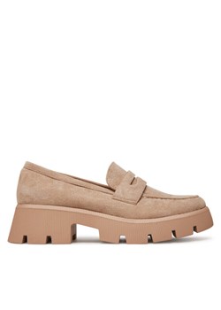 Loafersy DeeZee 8-124-1 Beżowy ze sklepu eobuwie.pl w kategorii Półbuty damskie - zdjęcie 182085741