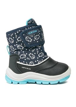 Śniegowce Geox B Flanfil Girl B Abx B263WG 0BCMN CF4N4 M Granatowy ze sklepu eobuwie.pl w kategorii Buty zimowe dziecięce - zdjęcie 182085904