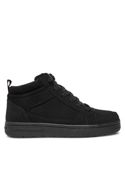 Sneakersy Skechers Smooth Street - Cozy 405618L/BBK Czarny ze sklepu eobuwie.pl w kategorii Buty sportowe dziecięce - zdjęcie 182086080