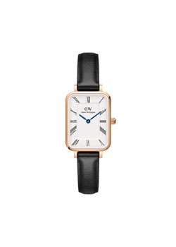 Zegarek Daniel Wellington Quadro Roman Numerals Sheffield DW00100689 Czarny ze sklepu eobuwie.pl w kategorii Zegarki - zdjęcie 182086113