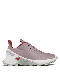 Buty do biegania Salomon Alphacross Blast J 471184 09 V0 Fioletowy ze sklepu eobuwie.pl w kategorii Buty sportowe dziecięce - zdjęcie 182086170