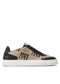 Sneakersy Max Mara Logocity 24147610126 Czarny ze sklepu eobuwie.pl w kategorii Trampki damskie - zdjęcie 182086223