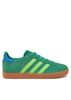 Sneakersy adidas Gazelle JP7127 Zielony ze sklepu eobuwie.pl w kategorii Buty sportowe damskie - zdjęcie 182086251