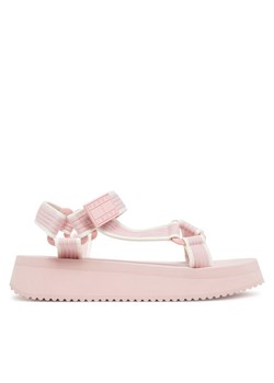 Sandały Tommy Jeans Tjw Eva Sandal EN0EN02747 Różowy ze sklepu eobuwie.pl w kategorii Sandały damskie - zdjęcie 182086282