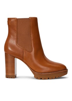 Botki LAUREN RALPH LAUREN 802937818003 Brązowy ze sklepu eobuwie.pl w kategorii Botki - zdjęcie 182086571