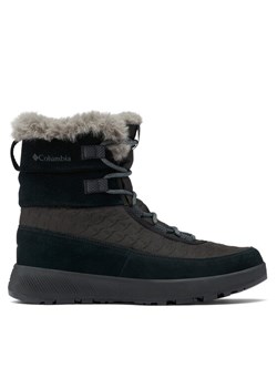 Śniegowce Columbia Slopeside Peak Luxe 2104991 Czarny ze sklepu eobuwie.pl w kategorii Śniegowce damskie - zdjęcie 182086603