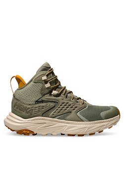 Trekkingi Hoka Anacapa 2 Mid Gtx 1141633F Khaki ze sklepu eobuwie.pl w kategorii Buty trekkingowe męskie - zdjęcie 182086792