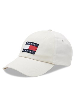 Czapka z daszkiem Tommy Jeans Heritage AW0AW14601 Biały ze sklepu eobuwie.pl w kategorii Czapki z daszkiem damskie - zdjęcie 182087231