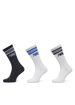 Zestaw 3 par wysokich skarpet męskich Jack&Jones Jactwes 12268711 Biały - id: 0000304810961 - marki Jack & Jones - 182087344 Zestaw 3 par wysokich skarpet męskich Jack&Jones Jactwes 12268711 Biały ze sklepu eobuwie.pl w kategorii Skarpetki męskie - zdjęcie 182087344