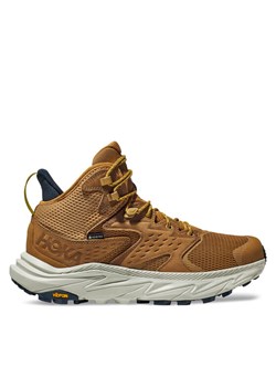 Trekkingi Hoka Anacapa 2 Mid GTX GORE-TEX 1141633 Brązowy ze sklepu eobuwie.pl w kategorii Buty trekkingowe męskie - zdjęcie 182087371