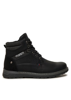Trzewiki Lee Cooper PRWZ0001S Czarny ze sklepu eobuwie.pl w kategorii Buty zimowe męskie - zdjęcie 182087390