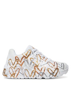 Sneakersy Skechers Uno Lite-Metallic Love 314067L/WTGD Biały ze sklepu eobuwie.pl w kategorii Buty sportowe dziecięce - zdjęcie 182087461