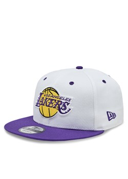 Czapka New Era White Crown Patch 950 Lakers 60364274 Biały ze sklepu eobuwie.pl w kategorii Czapki z daszkiem męskie - zdjęcie 182087564