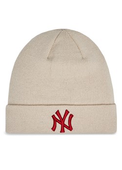 Czapka New Era Le Nyy 60364353 Szary ze sklepu eobuwie.pl w kategorii Czapki zimowe męskie - zdjęcie 182087614