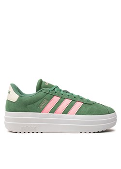 Sneakersy adidas Vl Court Bold IH0365 Zielony ze sklepu eobuwie.pl w kategorii Buty sportowe damskie - zdjęcie 182087652