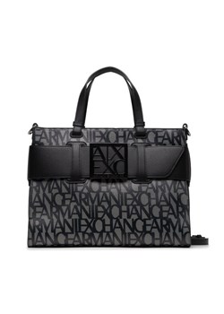 Torebka Armani Exchange 942689 3F742 00850 Czarny ze sklepu eobuwie.pl w kategorii Kuferki - zdjęcie 182087790