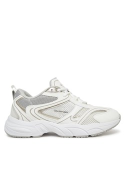 Sneakersy Calvin Klein Jeans Retro Tennis Mesh Ml YW0YW01807 Biały ze sklepu eobuwie.pl w kategorii Buty sportowe damskie - zdjęcie 182087861