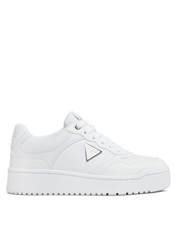 Sneakersy Guess Miram FLPMIR ELE12 Biały ze sklepu eobuwie.pl w kategorii Buty sportowe damskie - zdjęcie 182087931