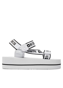 Sandały Big Star Shoes NN274A526 Biały ze sklepu eobuwie.pl w kategorii Sandały damskie - zdjęcie 182087952