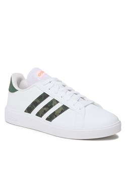 Sneakersy adidas Grand Court Base 2.0 HR0234 Biały ze sklepu eobuwie.pl w kategorii Buty sportowe męskie - zdjęcie 182088021