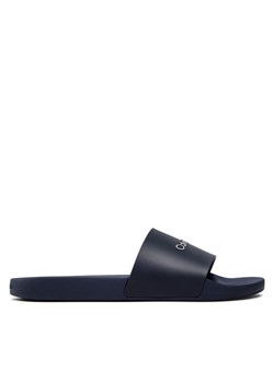 Klapki Calvin Klein Jeans Pool Slide HM0HM00455 Granatowy ze sklepu eobuwie.pl w kategorii Klapki męskie - zdjęcie 182088042