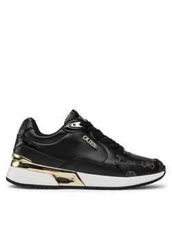 Sneakersy Guess Moxea FL5MOX FAL12 Czarny ze sklepu eobuwie.pl w kategorii Buty sportowe damskie - zdjęcie 182088051