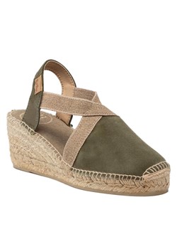 Espadryle Toni Pons Tona Zielony ze sklepu eobuwie.pl w kategorii Espadryle damskie - zdjęcie 182088071