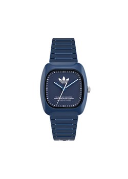 Zegarek adidas Originals Retro Wave One AOSY24029 Niebieski ze sklepu eobuwie.pl w kategorii Zegarki - zdjęcie 182088093