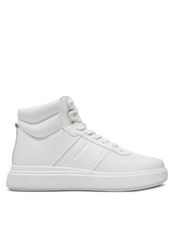 Sneakersy Calvin Klein High Top Lace Up Hf HM0HM01552 Biały ze sklepu eobuwie.pl w kategorii Buty sportowe męskie - zdjęcie 182088162