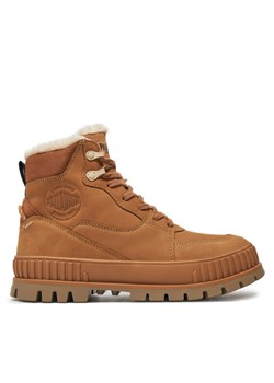 Trapery Palladium Pallashock Warm Wp 74351-252-M Brązowy ze sklepu eobuwie.pl w kategorii Workery damskie - zdjęcie 182088454