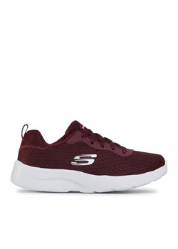 Sneakersy Skechers Eye To Eye 12964/BURG Bordowy ze sklepu eobuwie.pl w kategorii Buty sportowe damskie - zdjęcie 182088511