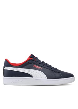 Sneakersy Puma Puma Smash 3.0 L Jr 39203104 Granatowy ze sklepu eobuwie.pl w kategorii Trampki dziecięce - zdjęcie 182088543
