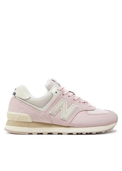Sneakersy New Balance WL574DL2 Różowy ze sklepu eobuwie.pl w kategorii Buty sportowe damskie - zdjęcie 182088634