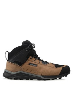 Trekkingi Crispi Attiva Mid Gtx GORE TEX LW23204500 Brązowy ze sklepu eobuwie.pl w kategorii Buty trekkingowe męskie - zdjęcie 182088830