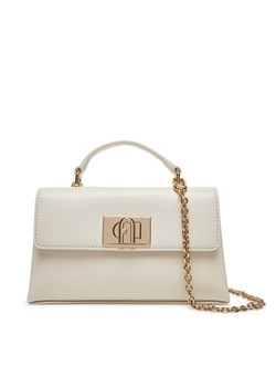 Torebka Furla 1927 WE00423 ARE000 PNN00 Écru ze sklepu eobuwie.pl w kategorii Kopertówki - zdjęcie 182088953