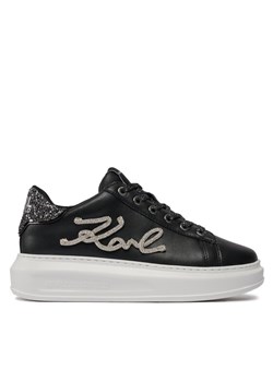 Sneakersy KARL LAGERFELD KL62510G Czarny ze sklepu eobuwie.pl w kategorii Buty sportowe damskie - zdjęcie 182089070