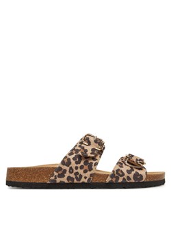 Klapki ONLY Shoes Onlmaxi-13 Brązowy ze sklepu eobuwie.pl w kategorii Klapki damskie - zdjęcie 182089111